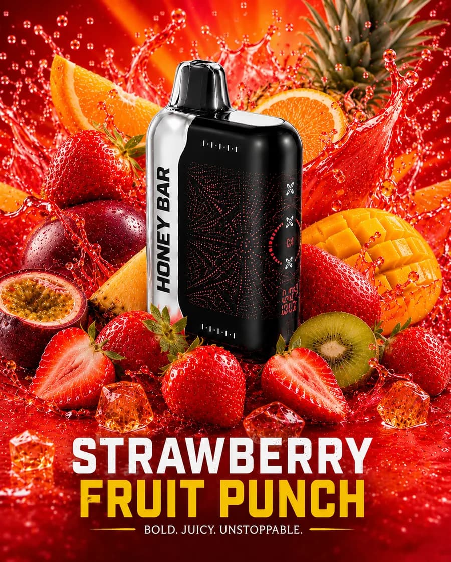 Product image of Strawberry Fruit Punch - [D] Honey Bar