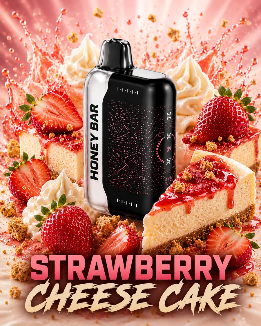 Product image of Strawberry Cheese Cake - Honey Bar