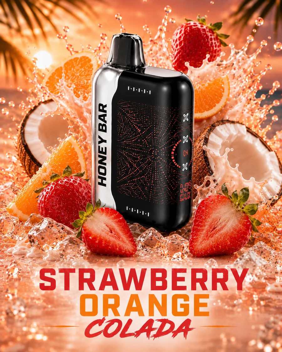 Product image of Strawberry Orange Colada - Honey Bar