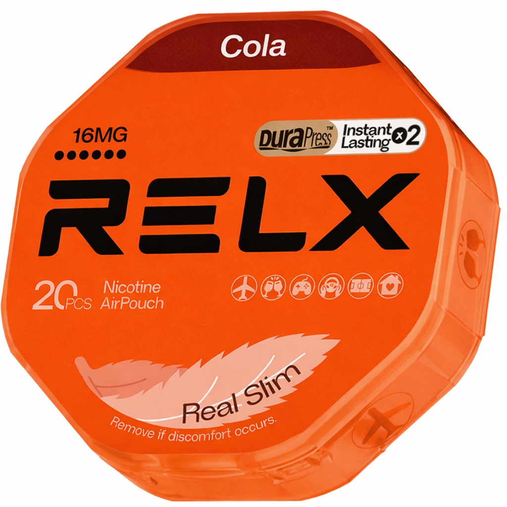 Cola | 16mg — Relx AirPouch Nicotine Pouch Australia