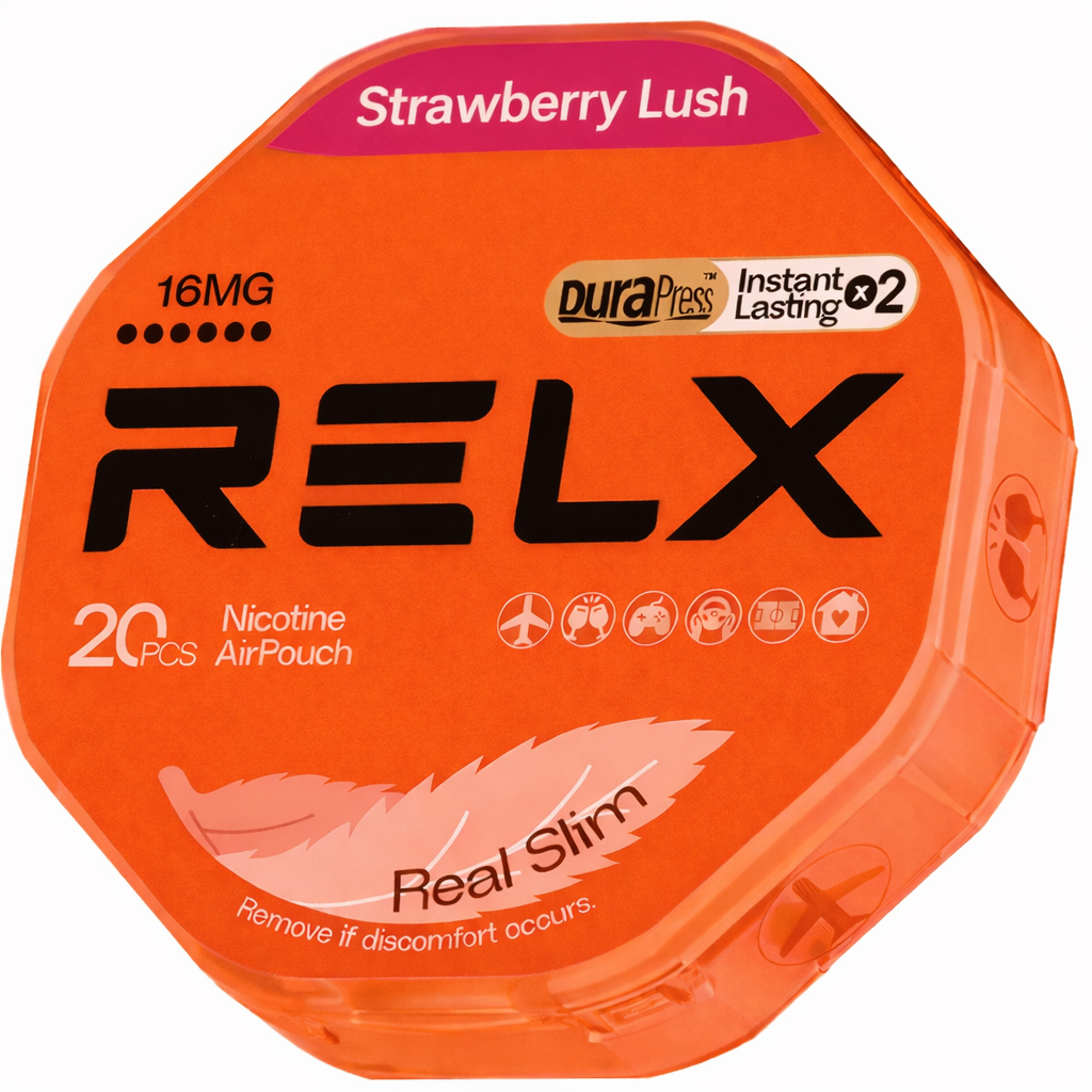 Strawberry Lush | 16mg — Relx AirPouch Nicotine Pouch Australia