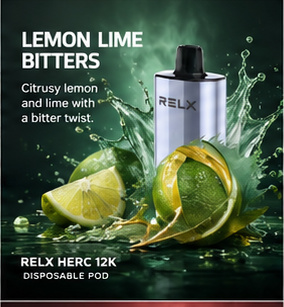Relx Herc Lemon Lime Bitters — buy cheap vapes Melbourne