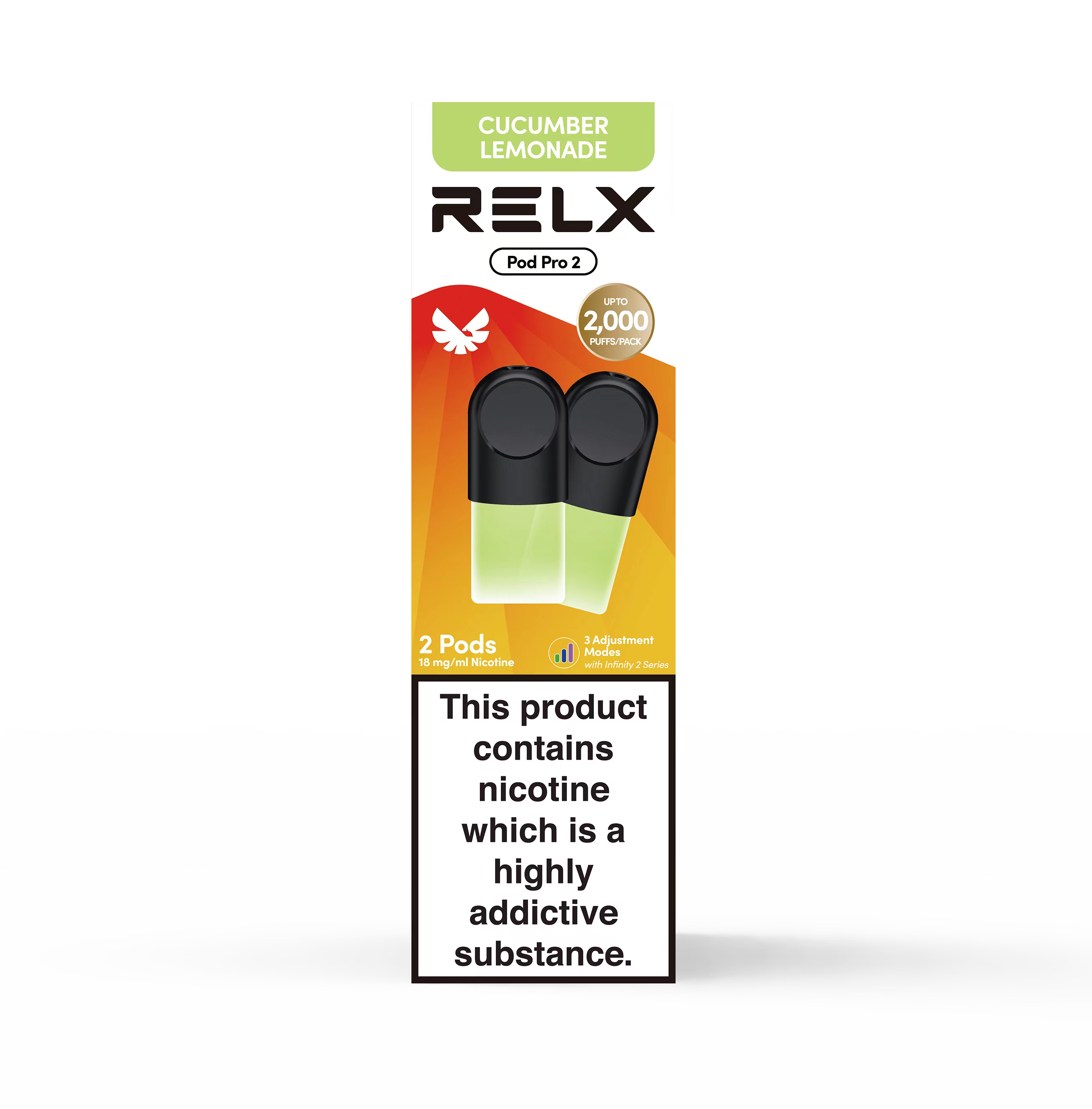 Product image of Cucumber Lemonade - Relx Pod