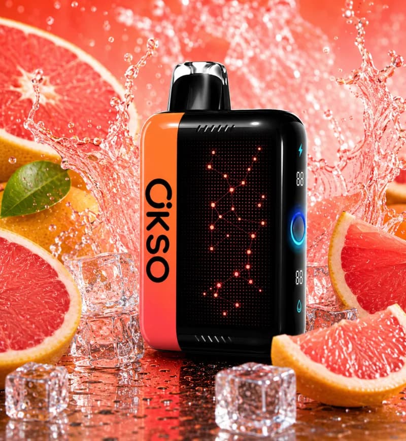 OKSO Grapefruit Refresher — vape delivery Dandenong