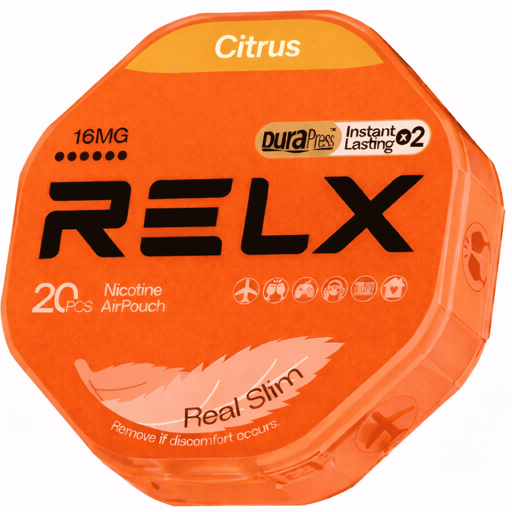 Relx AirPouch Citrus | 16mg — vape delivery Dandenong