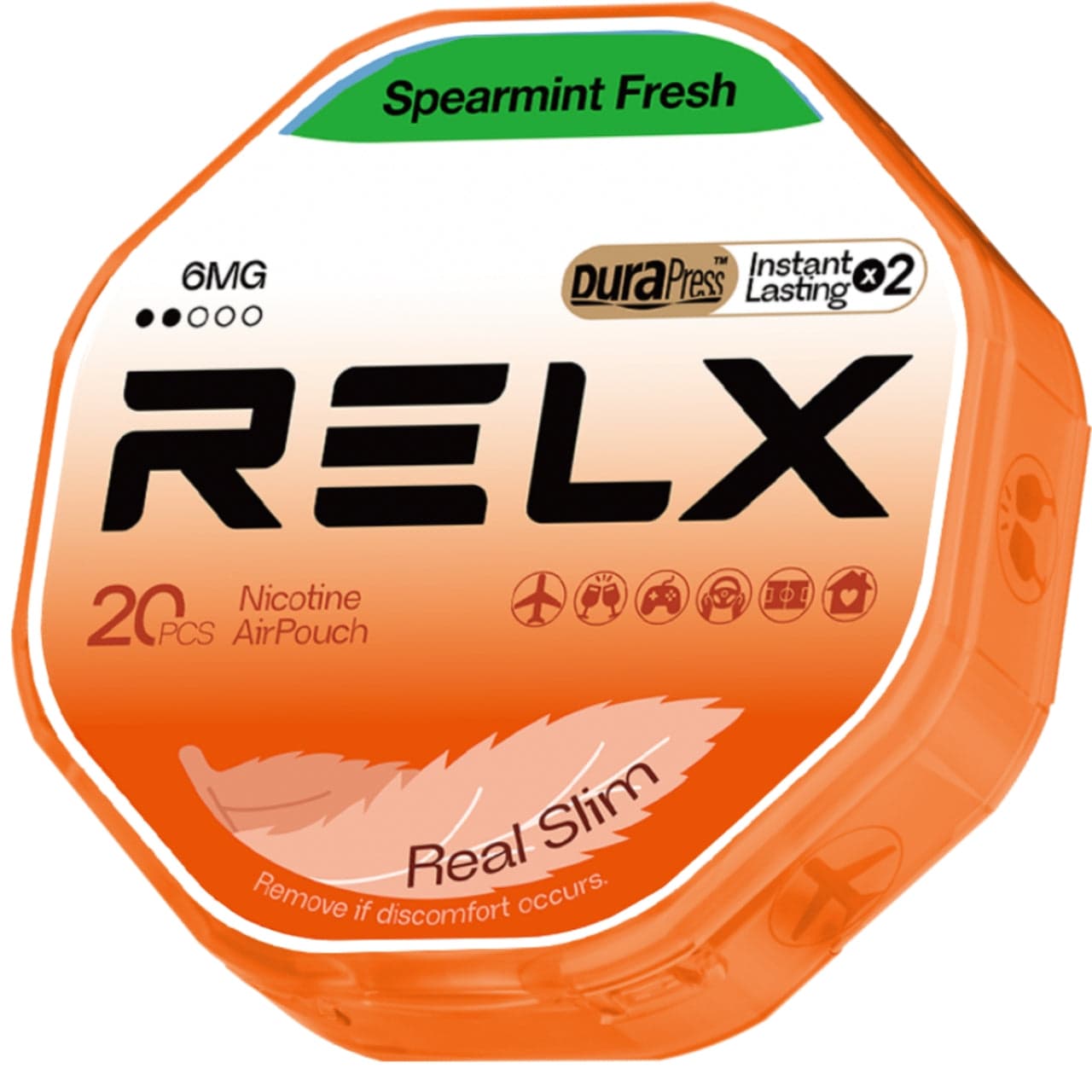 Relx AirPouch Spearmint Fresh | 6mg — vape delivery Dandenong