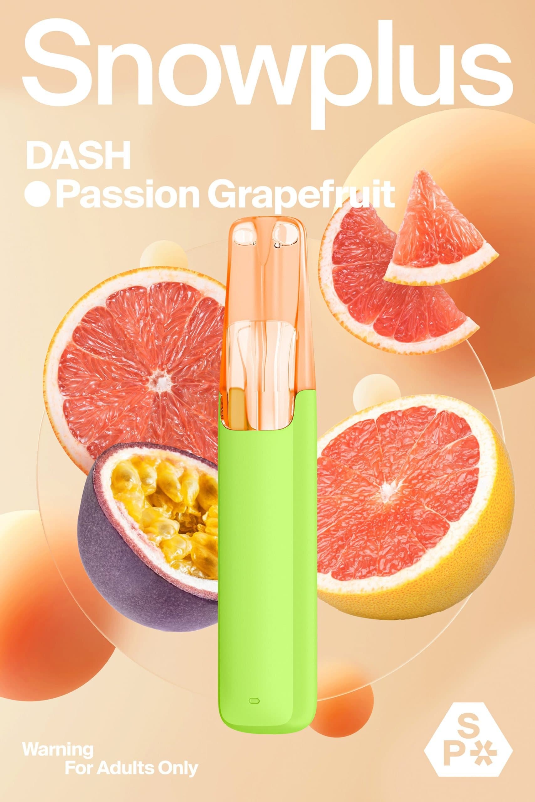 Snowplus Passion Grapefruit — vape delivery Dandenong